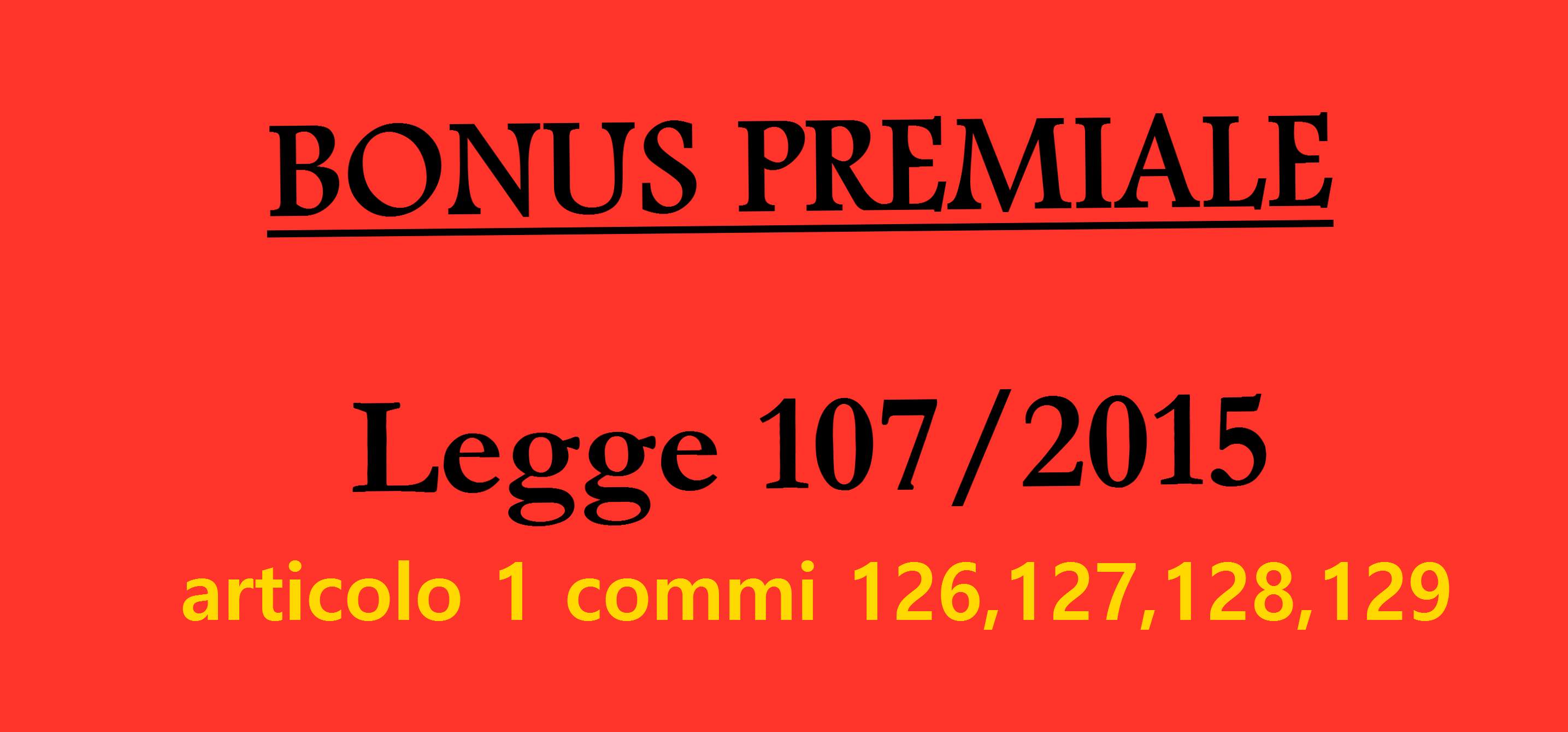 bonus premiale