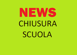 news chiusura scuola